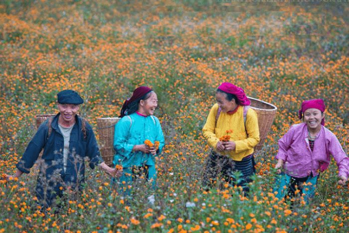 The Ethnic Groups in Du Gia, Yen Minh, Ha Giang