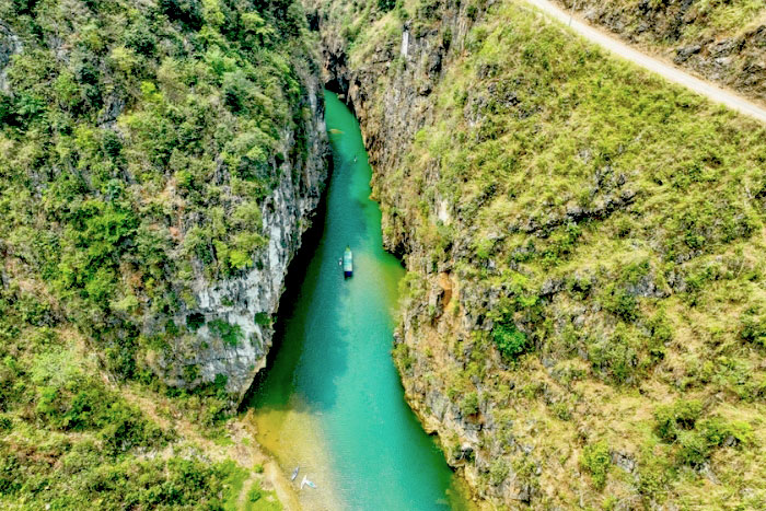 Tu San Canyon from above