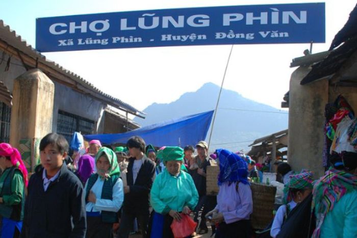 Lung Phin Market in Dong Van District, Ha Giang