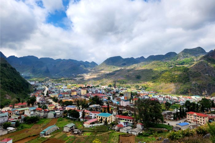 Meo Vac Town in Ha Giang, northern Vietnam