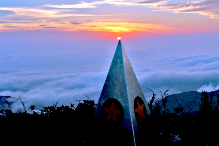 Sunset in the Northernmost point of Vietnam