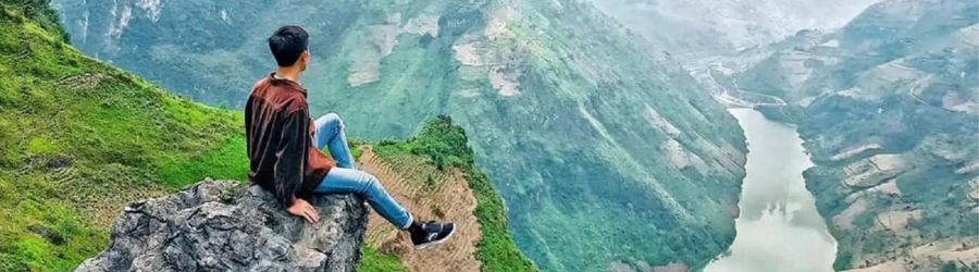 Observe Tu San Canyon in Ha Giang from above