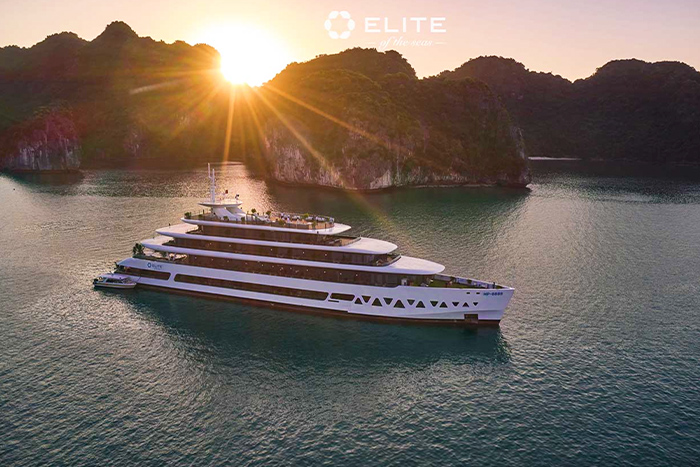 Elite of the seas, one of the best cruises in Lan Ha bay