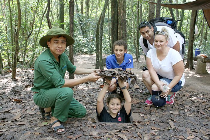 Cu Chi Tunnels in Ho Chi Minh City