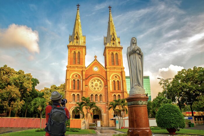 What to do in Ho Chi Minh city? Visit Notre Dame Cathedral