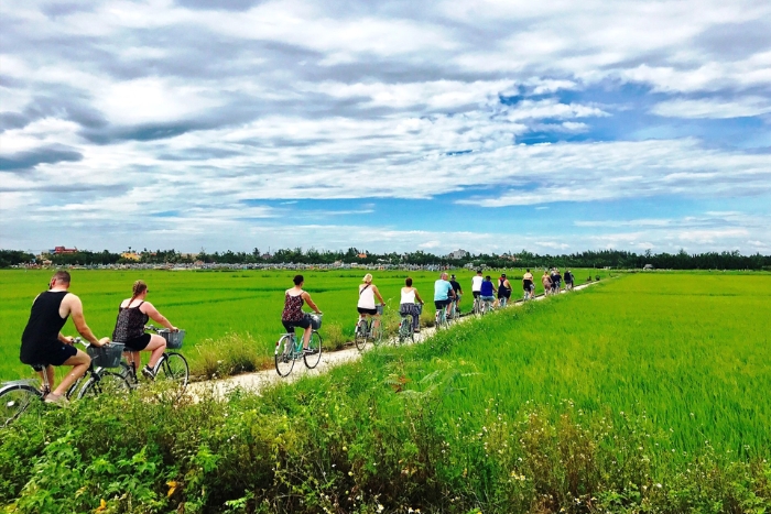 Cycling through Hoi An countryside