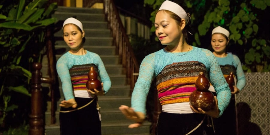 Thai ethnic people in Mai Chau