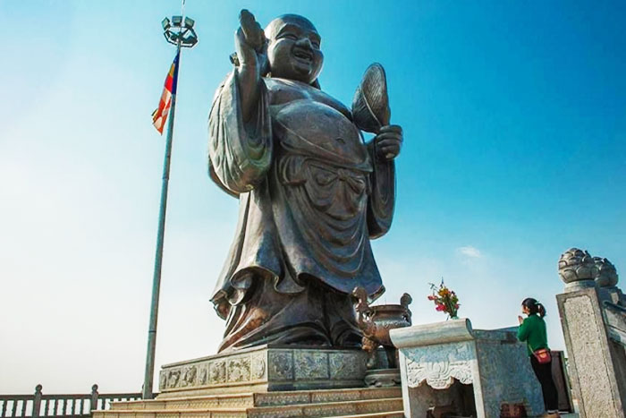 Maitreya Statue in Bai Dinh Pagoda