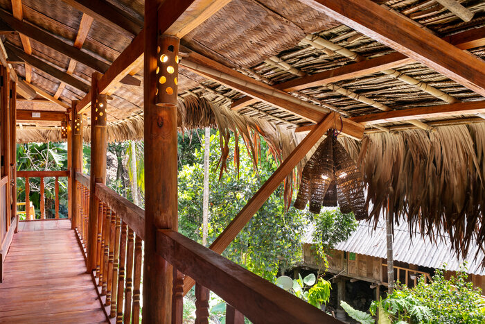 The stilt house in Pu Luong