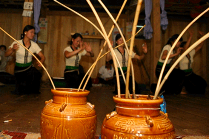 Cultural activities of Thai people in Pu Luong