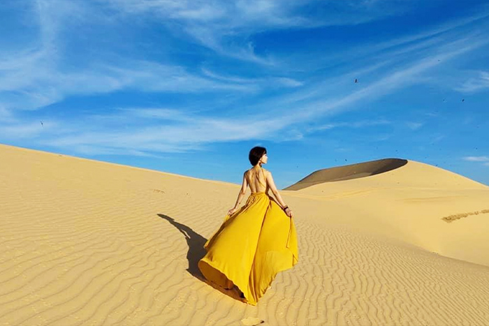 Sand dunes in Quang Phu