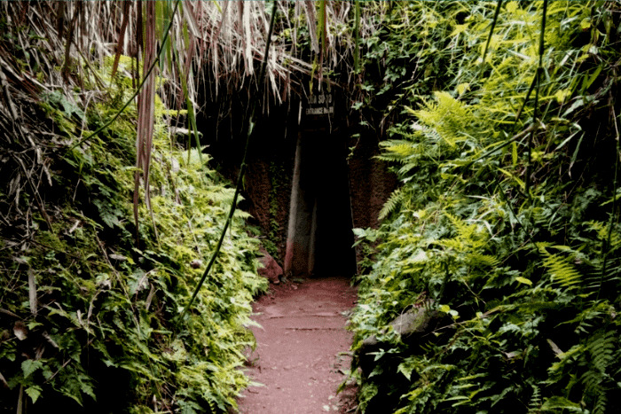 One of many entances of Vinh Moc Tunnel