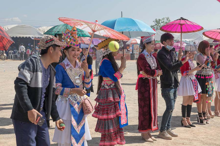 Exploring the culture of the Lao ethnic minority through the Hmong New Year festival held in January