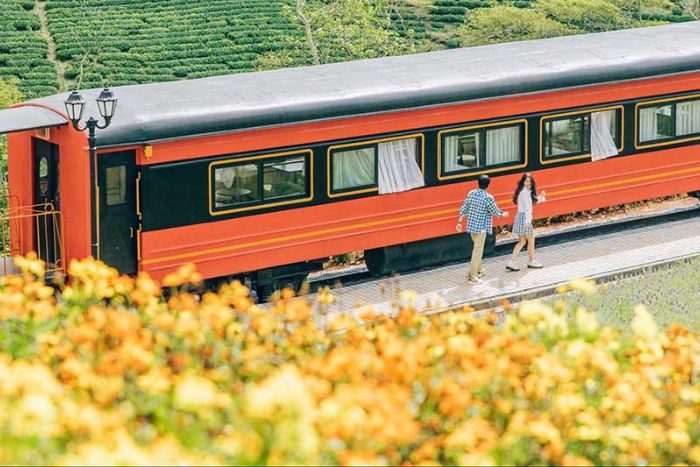 Dalat - Trai Mat train in Vietnam