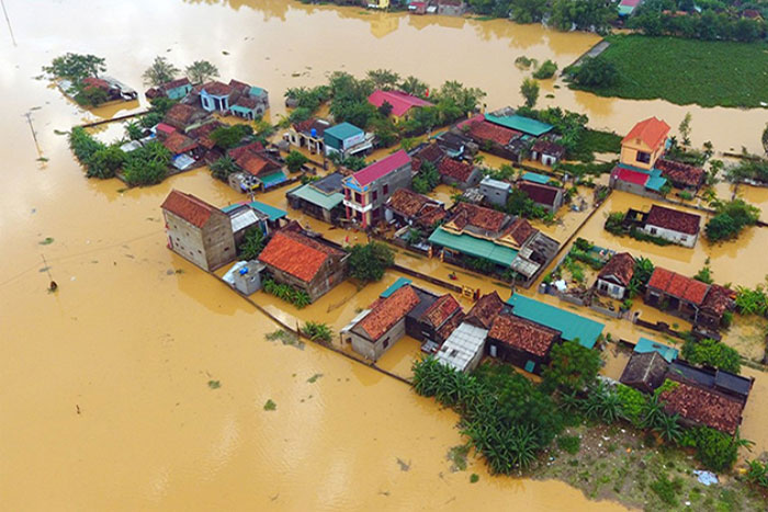 Vietnam's part the most prone to flooding