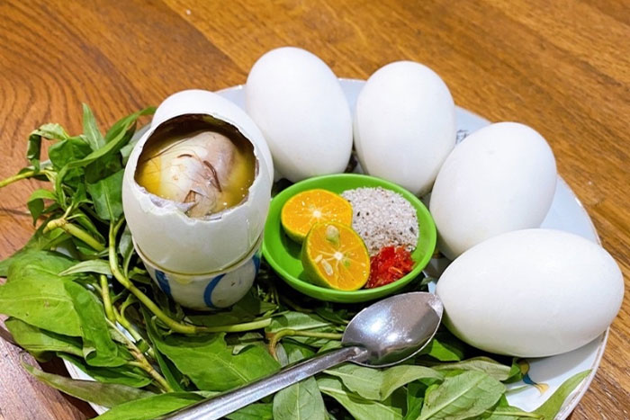 A great breakfast - Balut