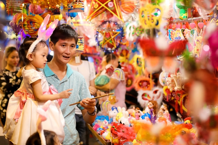 Mid- Autumn Festival in Vietnam in October 