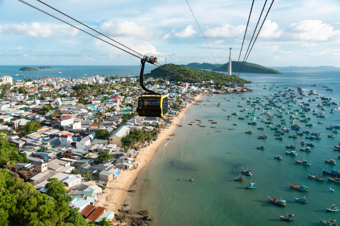 Phu Quoc island with beautiful beach