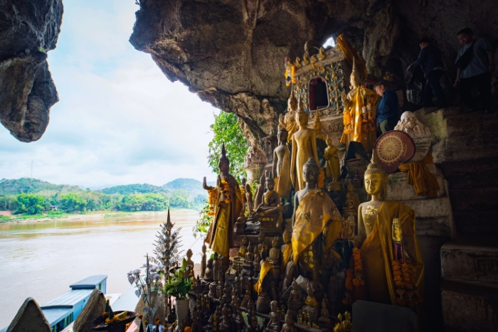 Pak Ou cave in Luang Prabang