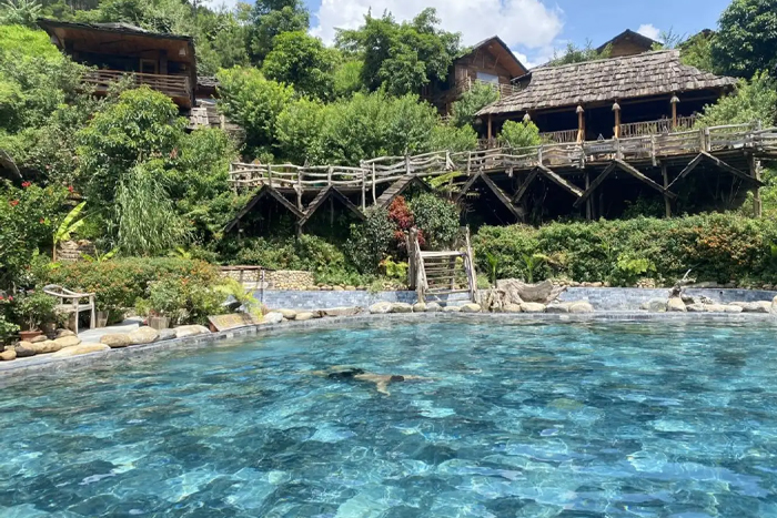 The beauty of Tram Tau hot springs in Yen Bai