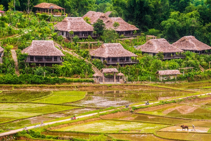 Mai Chau in northwest region of Vietnam