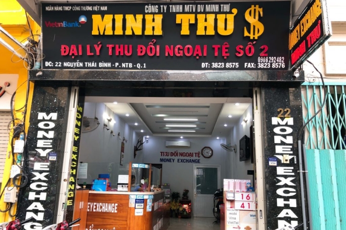 Minh Thu, currency exchange company in Ho Chi Minh city 