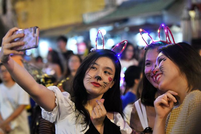 Halloween day in Vietnam