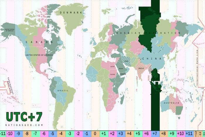 Vietnam sets in Indochina Time (UTC +7)